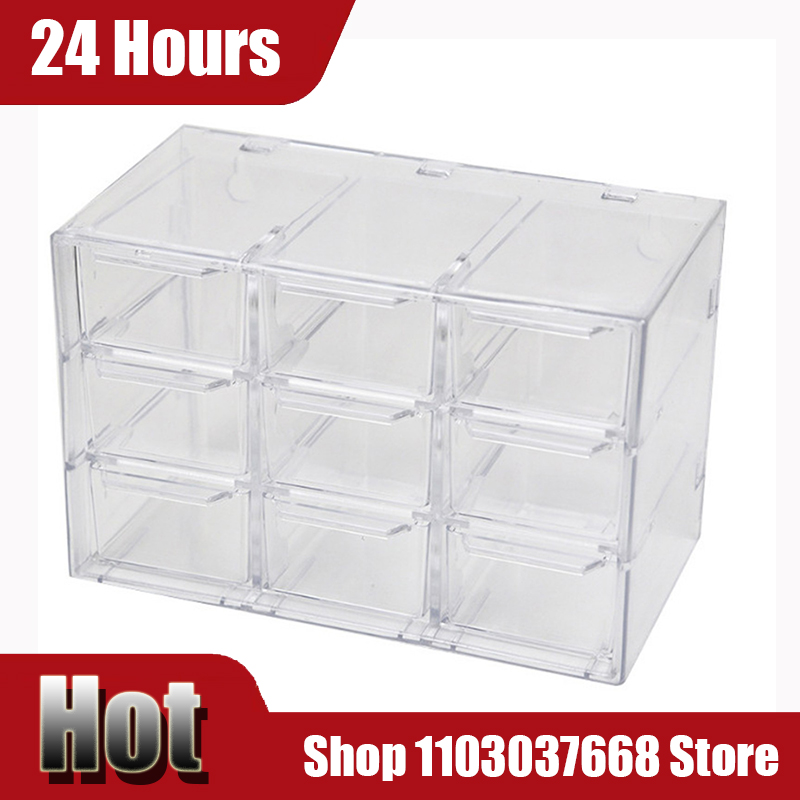 Stackable Pantry Bin - Organizer เครื่องประดับ Desktop Storage กล่องลิ้นชักโปร่งใสชั้นวางเครื่องเขียนตกแต่งผมกล่องสามารถซ้อน Orga