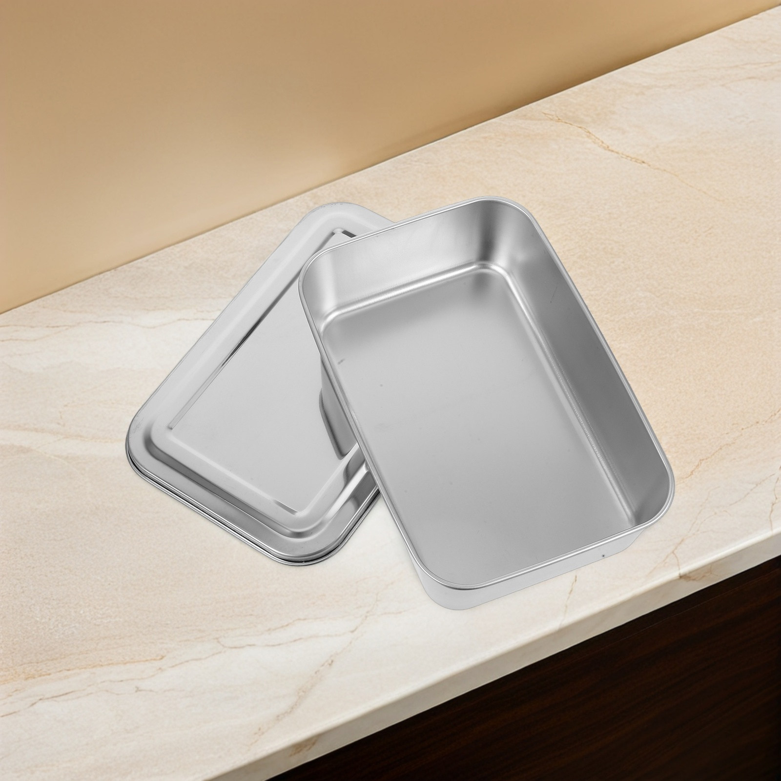 ถาดอบสเตนเลสสตีลเกรดอาหารสำหรั - Food Storage In Stainless Steel บทวิจารณ์และราคา