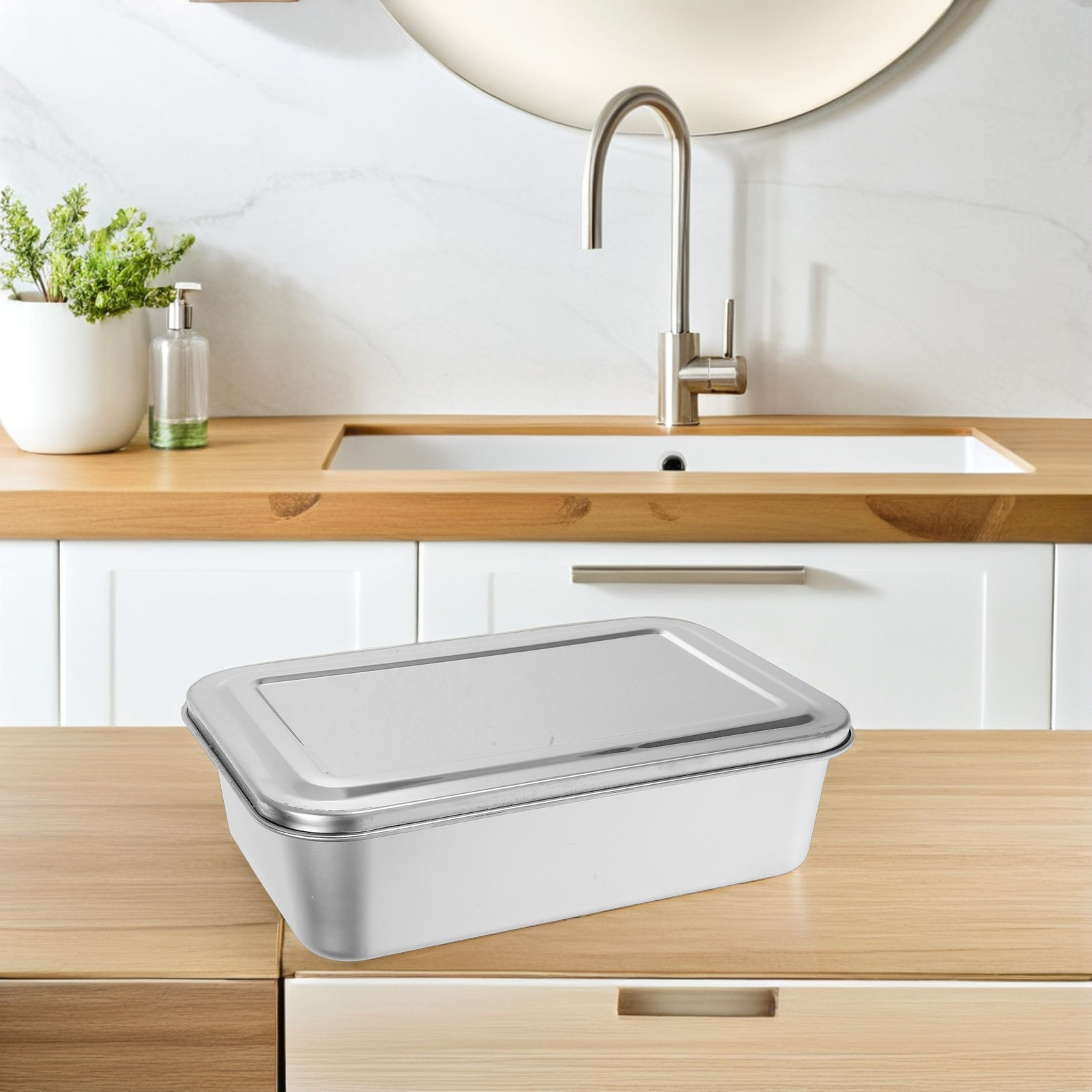 ถาดอบสเตนเลสสตีลเกรดอาหารสำหรั - Food Storage In Stainless Steel บทวิจารณ์และราคา