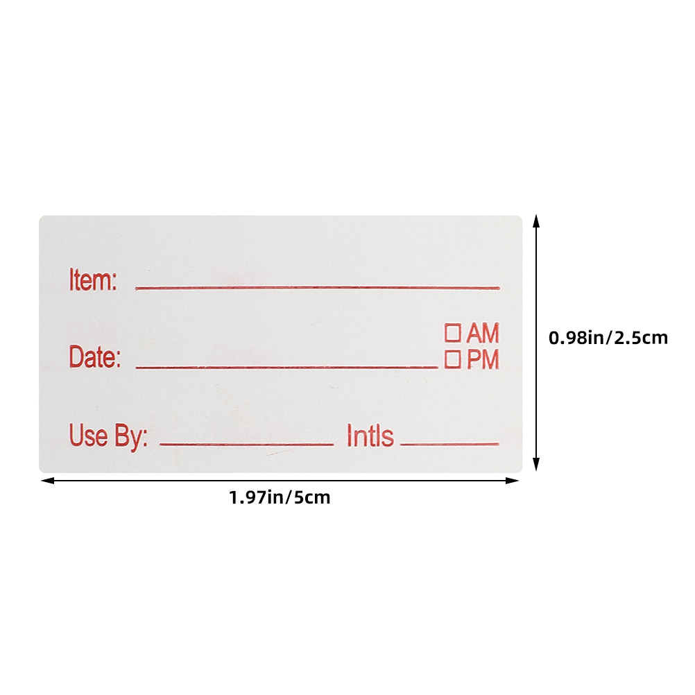 สติกเกอร์ติดวันที่สำหรับเก็บอา - Food Storage Jar Labels บทวิจารณ์และราคา