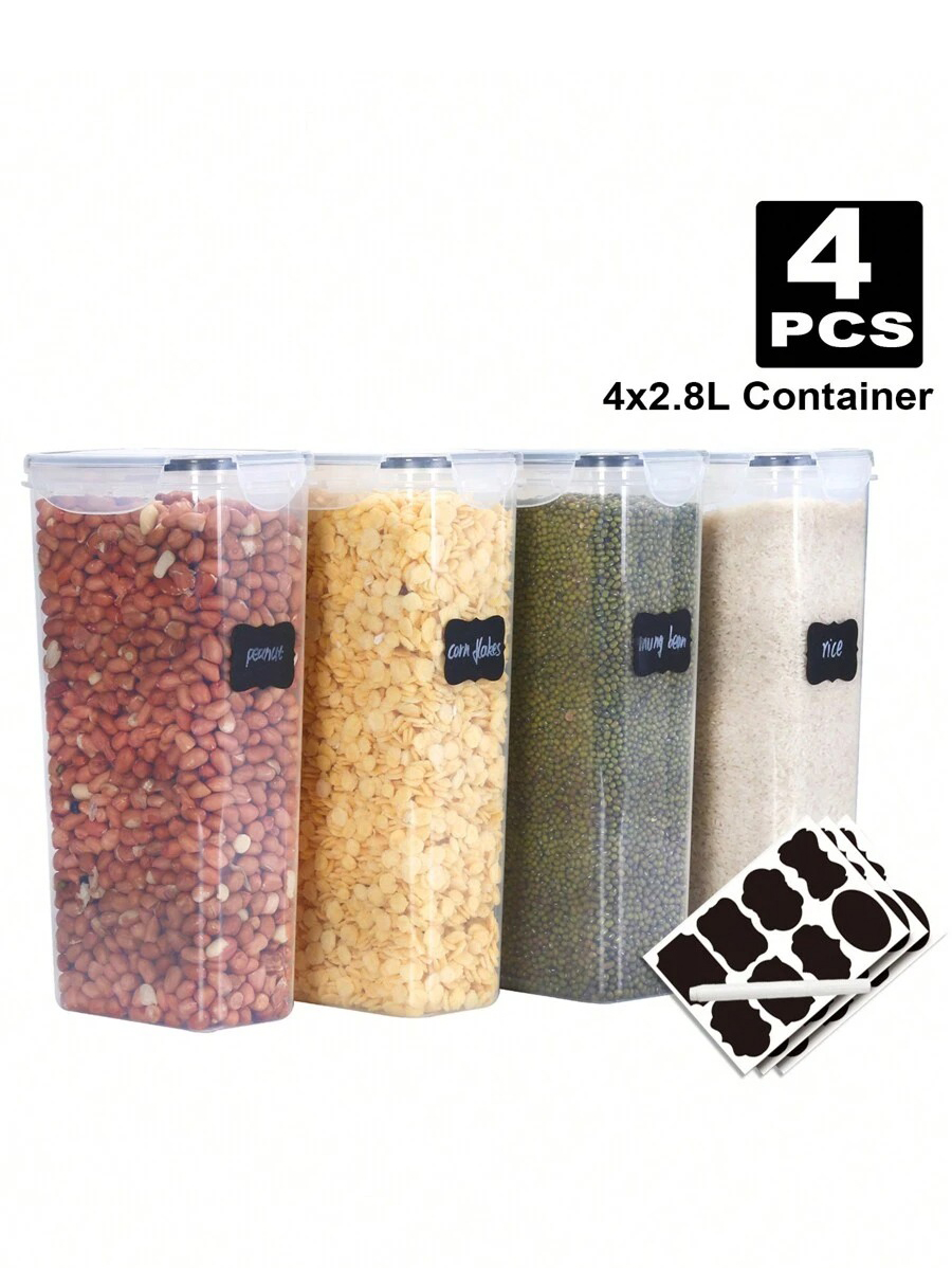 1/2/4pcs Airtight เก็บอาหาร Ja - Food Storage Jar Labels บทวิจารณ์และราคา
