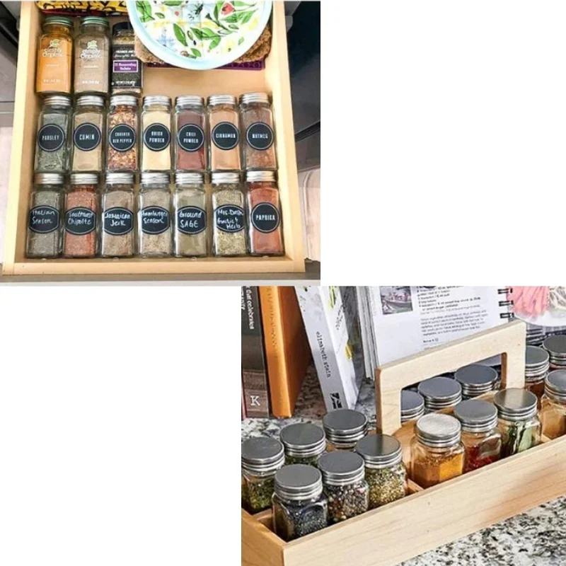 สติกเกอร์กระดานดำทรงกลมกันน้ำแ - Food Storage Jar Labels บทวิจารณ์และราคา