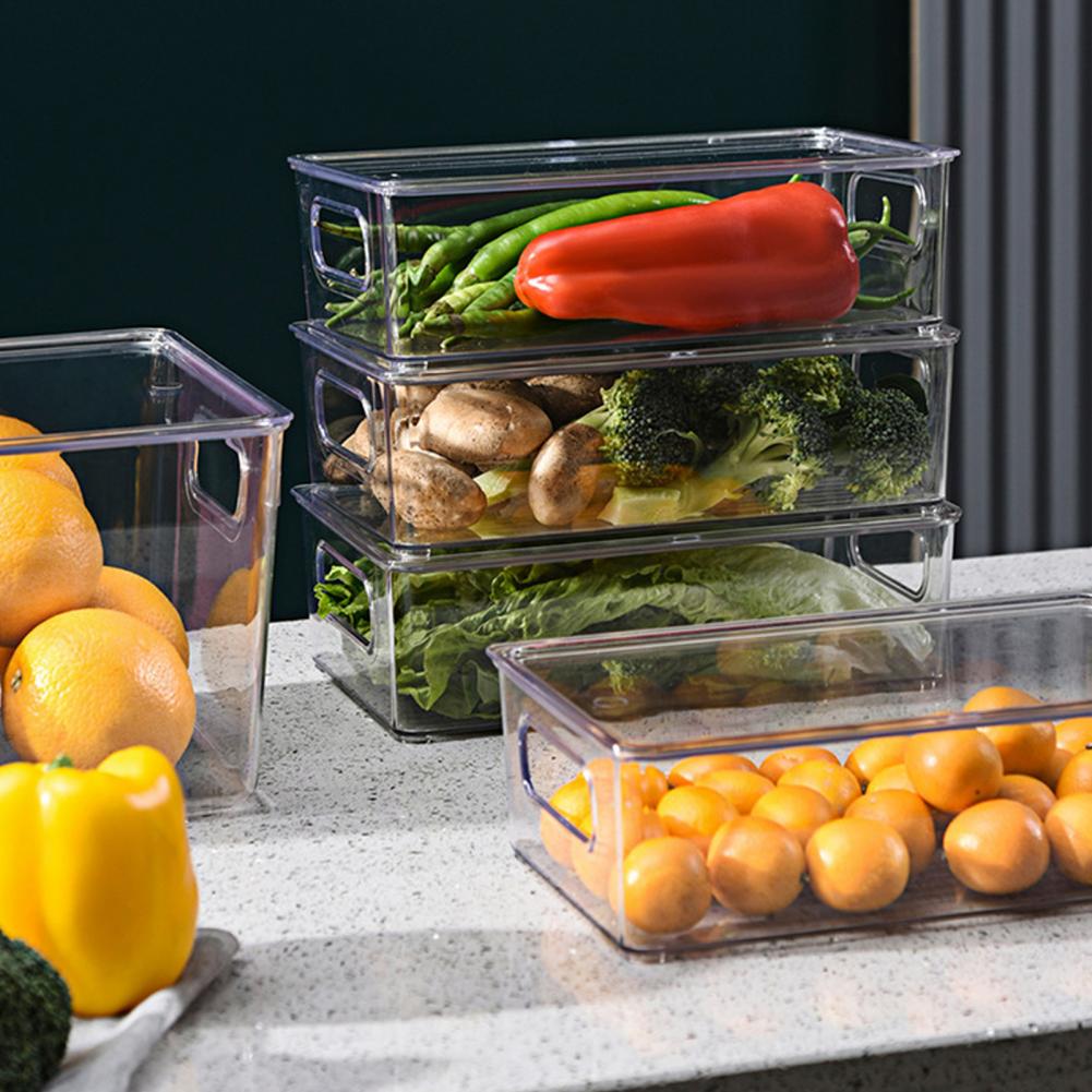 กล่องเก็บของขนาดเล็กพร้อมหูจับ - Stackable Pantry Bin บทวิจารณ์และราคา