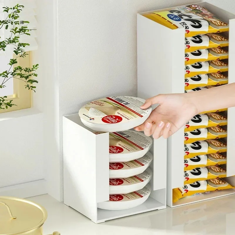 กล่องเก็บบะหมี่กึ่งสำเร็จรูป อ - Stackable Pantry Bin บทวิจารณ์และราคา