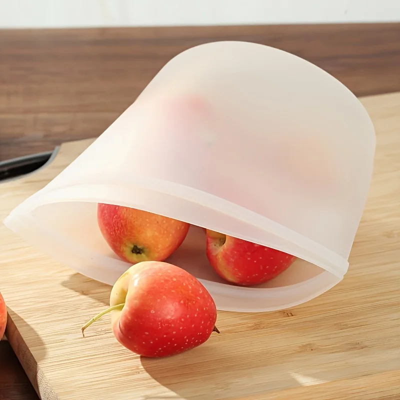 ถุงซิลิโคนเก็บอาหารแบบใช้ซ้ำได - Food Storage Silicone Bags บทวิจารณ์และราคา