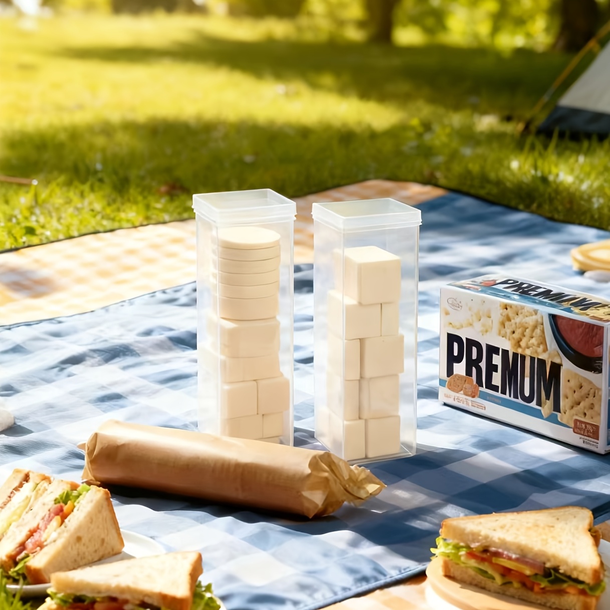 กล่องเก็บอาหารทรงสี่เหลี่ยมใสแ - Food Storage Bins บทวิจารณ์และราคา