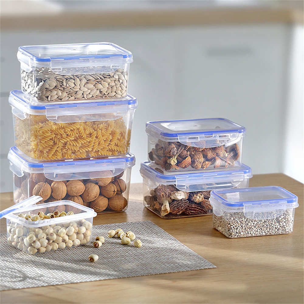 กล่องเก็บอาหารใส 1/4 แพ็ค กล่อ - Stackable Pantry Bin บทวิจารณ์และราคา