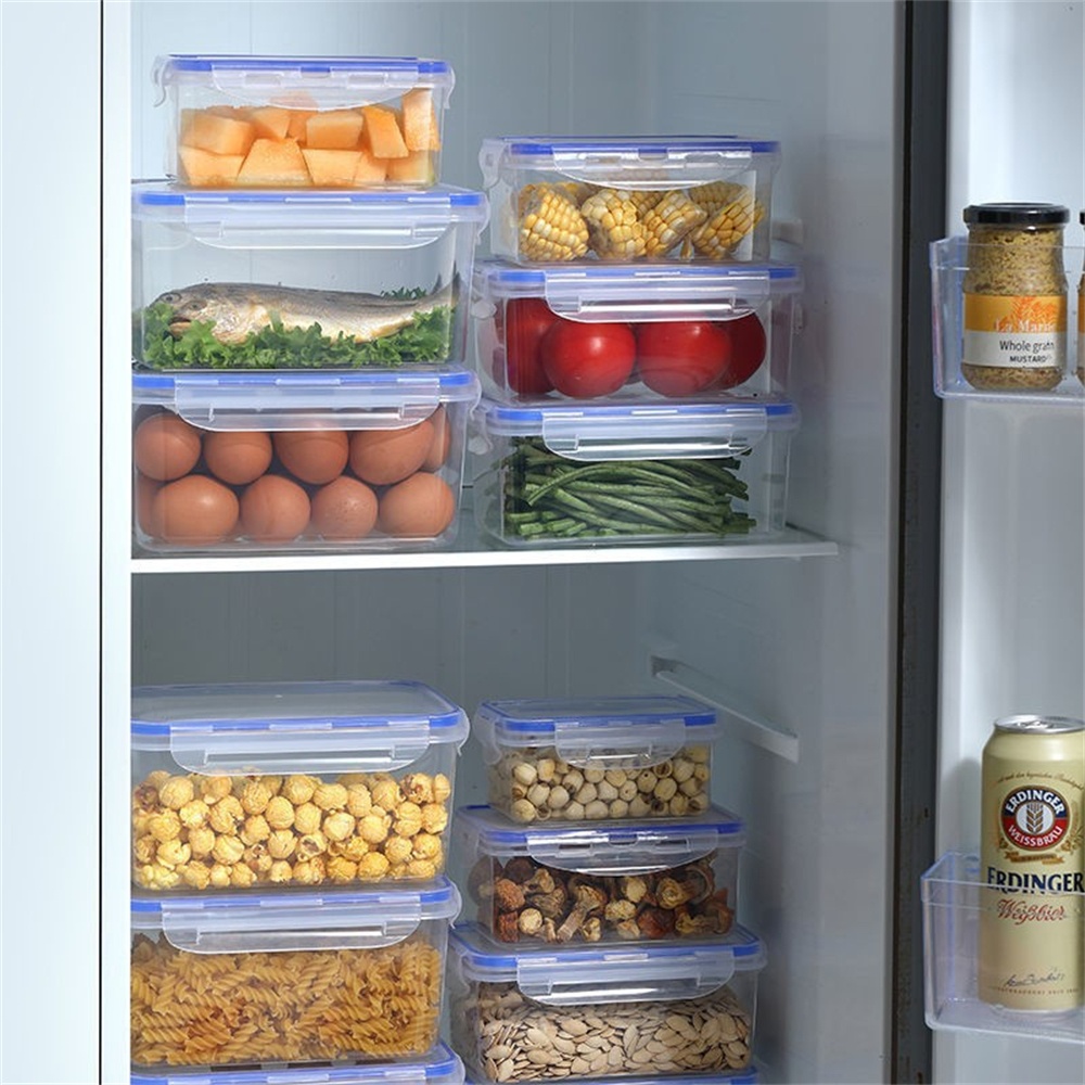 กล่องเก็บอาหารใส 1/4 แพ็ค กล่อ - Stackable Pantry Bin บทวิจารณ์และราคา