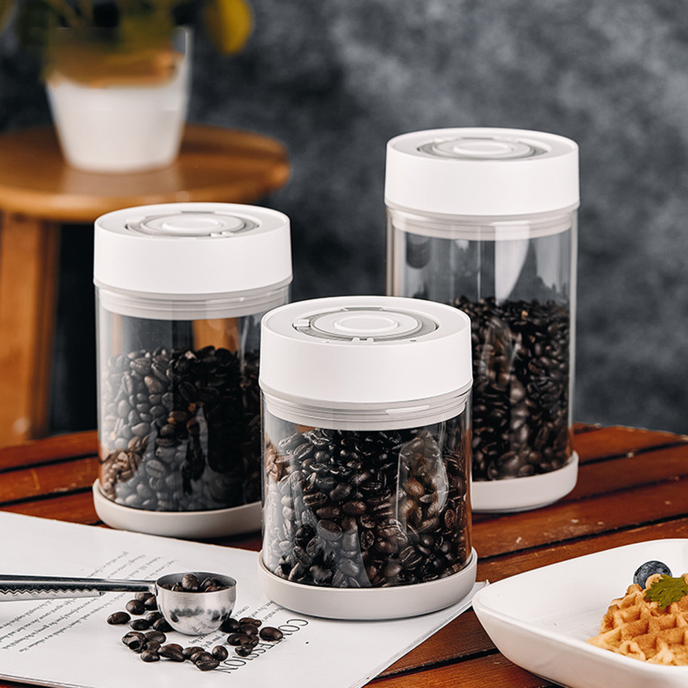 โถแก้วเก็บเมล็ดกาแฟแบบกันความช - Food Storage For Room บทวิจารณ์และราคา