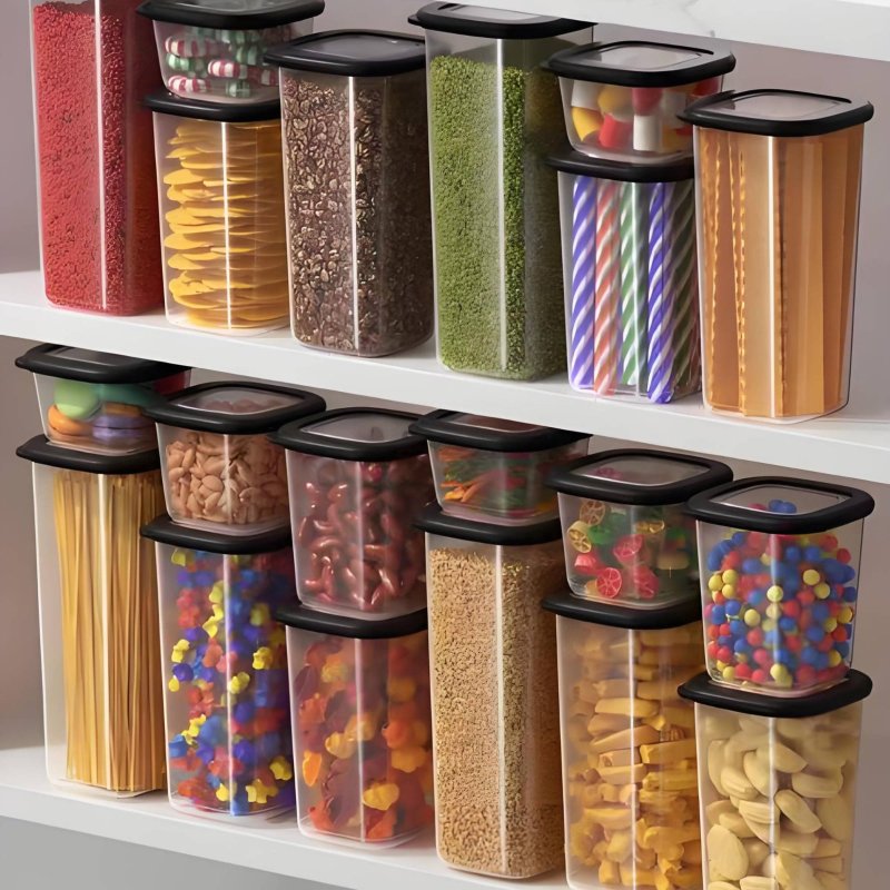 ชุดกล่องถนอมอาหารสุญญากาศ 6 ชิ - Food Storage Bins บทวิจารณ์และราคา
