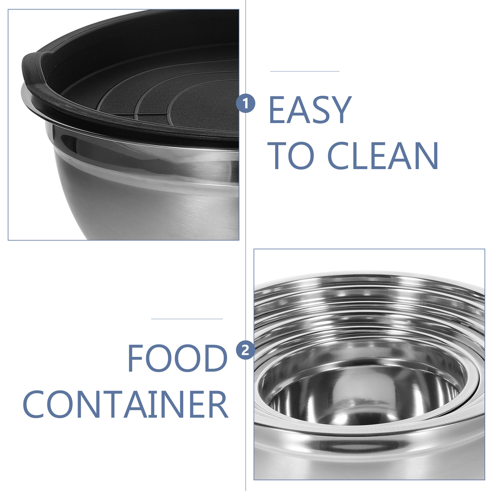 ชุดภาชนะสแตนเลสสำหรับใส่อาหาร  - Food Storage In Stainless Steel บทวิจารณ์และราคา