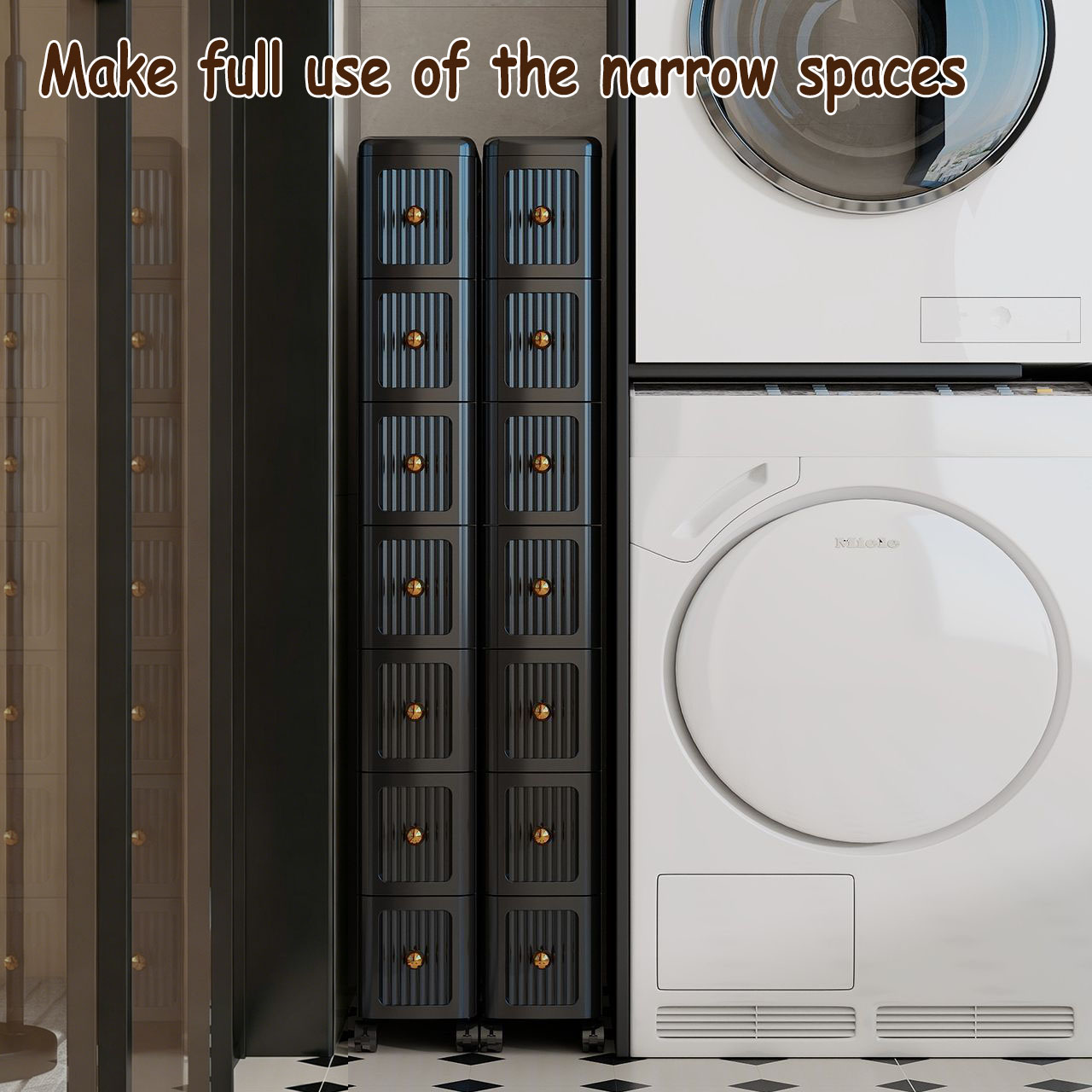 ตู้เก็บของแบบลิ้นชักช่องแคบ 15 - Food Storage For Room บทวิจารณ์และราคา
