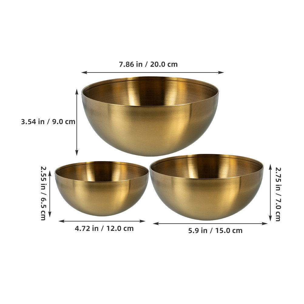 ชุดชามสลัดสแตนเลส 3 ชิ้น สามาร - Food Storage In Stainless Steel บทวิจารณ์และราคา