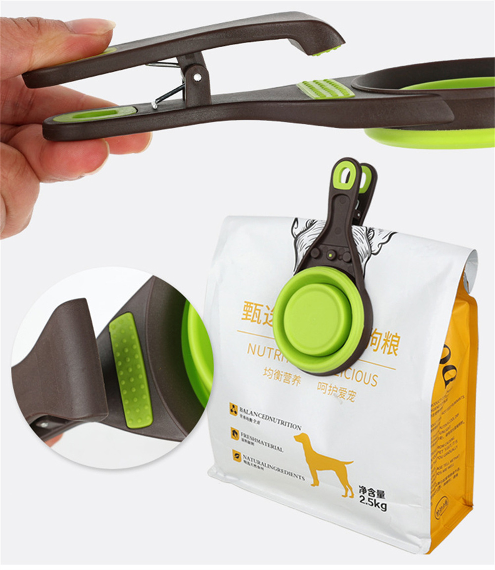 ถ้วยตวงอาหารสัตว์เลี้ยงแบบพับไ - Food Storage Silicone Bags บทวิจารณ์และราคา
