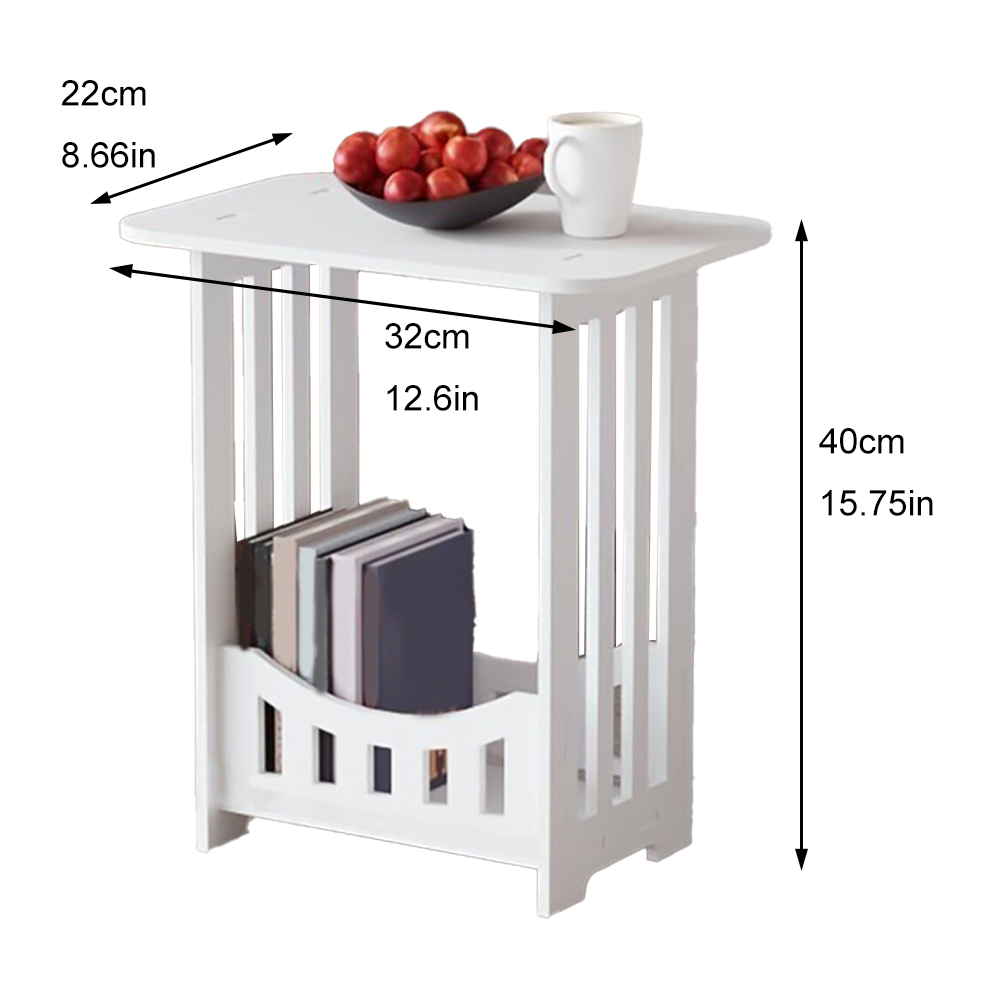 โต๊ะข้างแคบ 2/3 ชั้น พร้อมชั้น - Food Storage Of Plants บทวิจารณ์และราคา