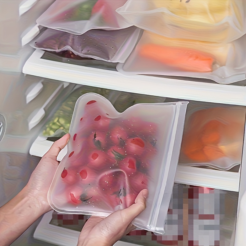 ชุดภาชนะเก็บอาหารซิลิโคน 4 ชิ้ - Food Storage Silicone Bags บทวิจารณ์และราคา