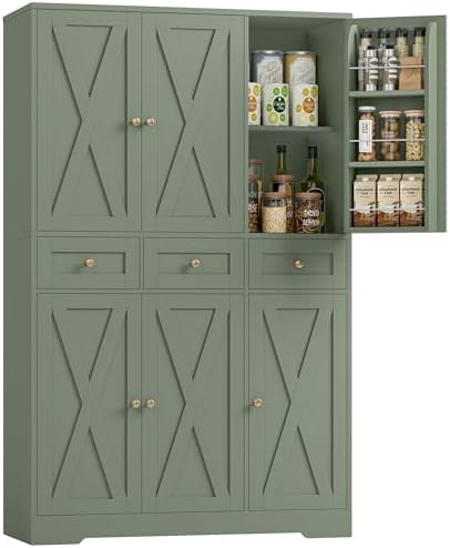 ตู้เก็บของในครัวสไตล์ฟาร์มเฮาส - Food Storage Without Pantry บทวิจารณ์และราคา